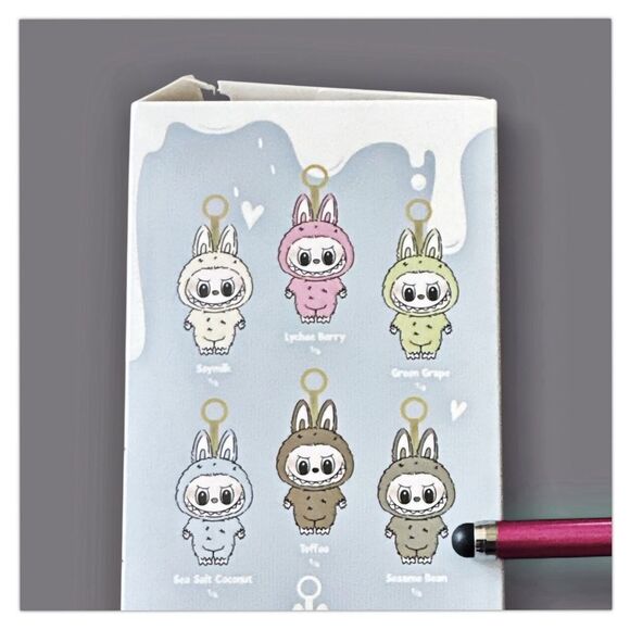 Pop Mart The Monsters Exciting Macaron Labubu Sesame Bean - Picture 7 of 15